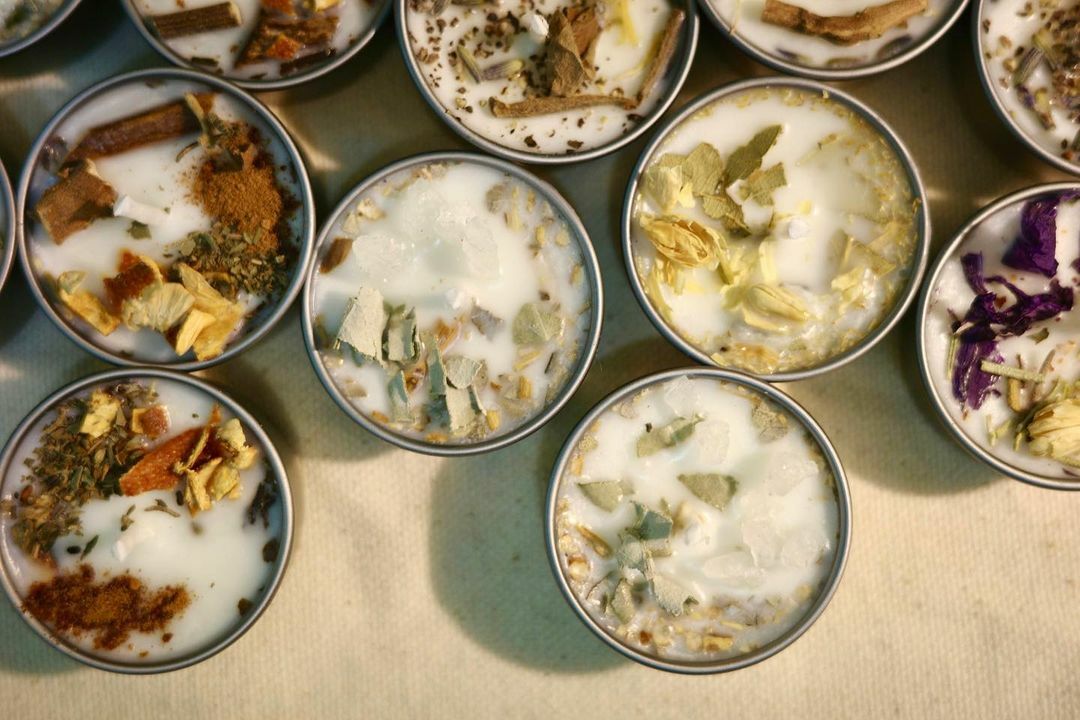 [草草了事] 手工花草許願蠟燭 燭殼升級 x 全新配方 10g兩個一組