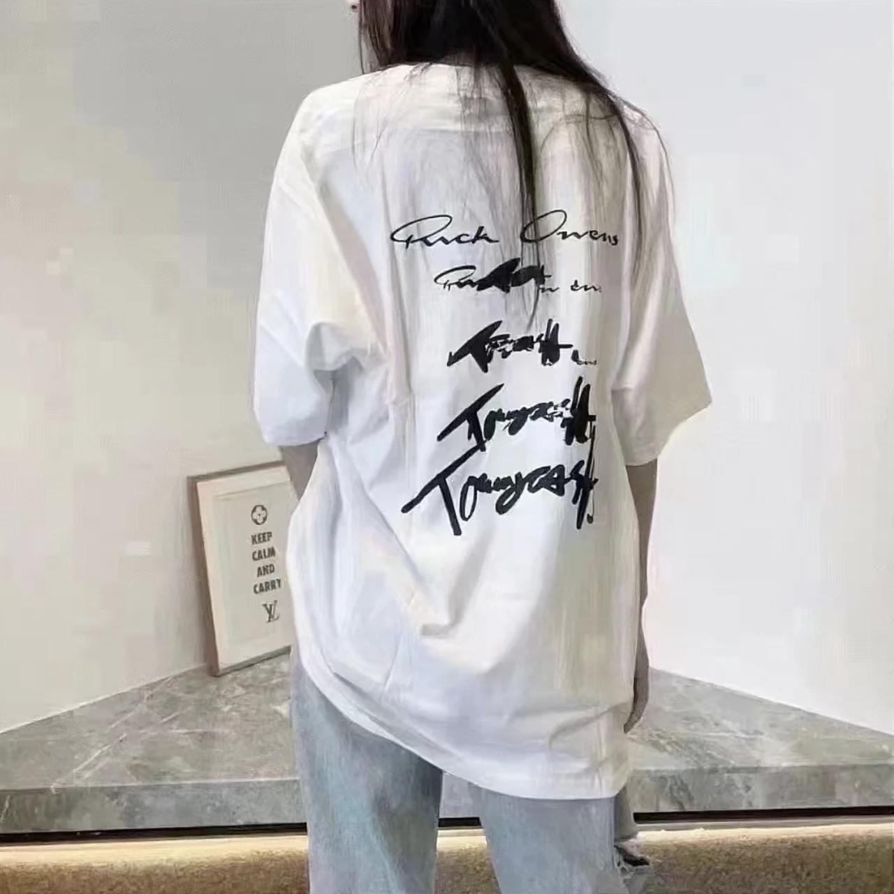 Rick Owens x Tommy Cash Tシャツ XXL - Tシャツ/カットソー(半袖/袖なし)