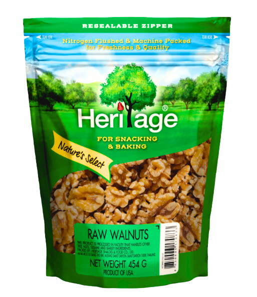 Heritage - 大包裝 優質全天然無添加核桃 454g  合桃