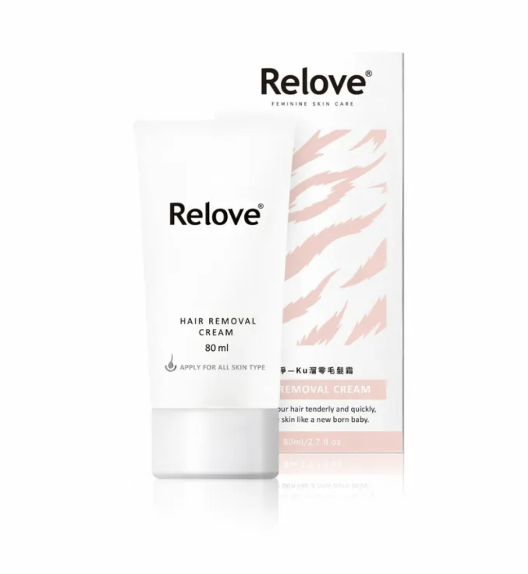 【15分鐘告別毛髮】Relove 瞬淨 - Ku溜脫毛膏