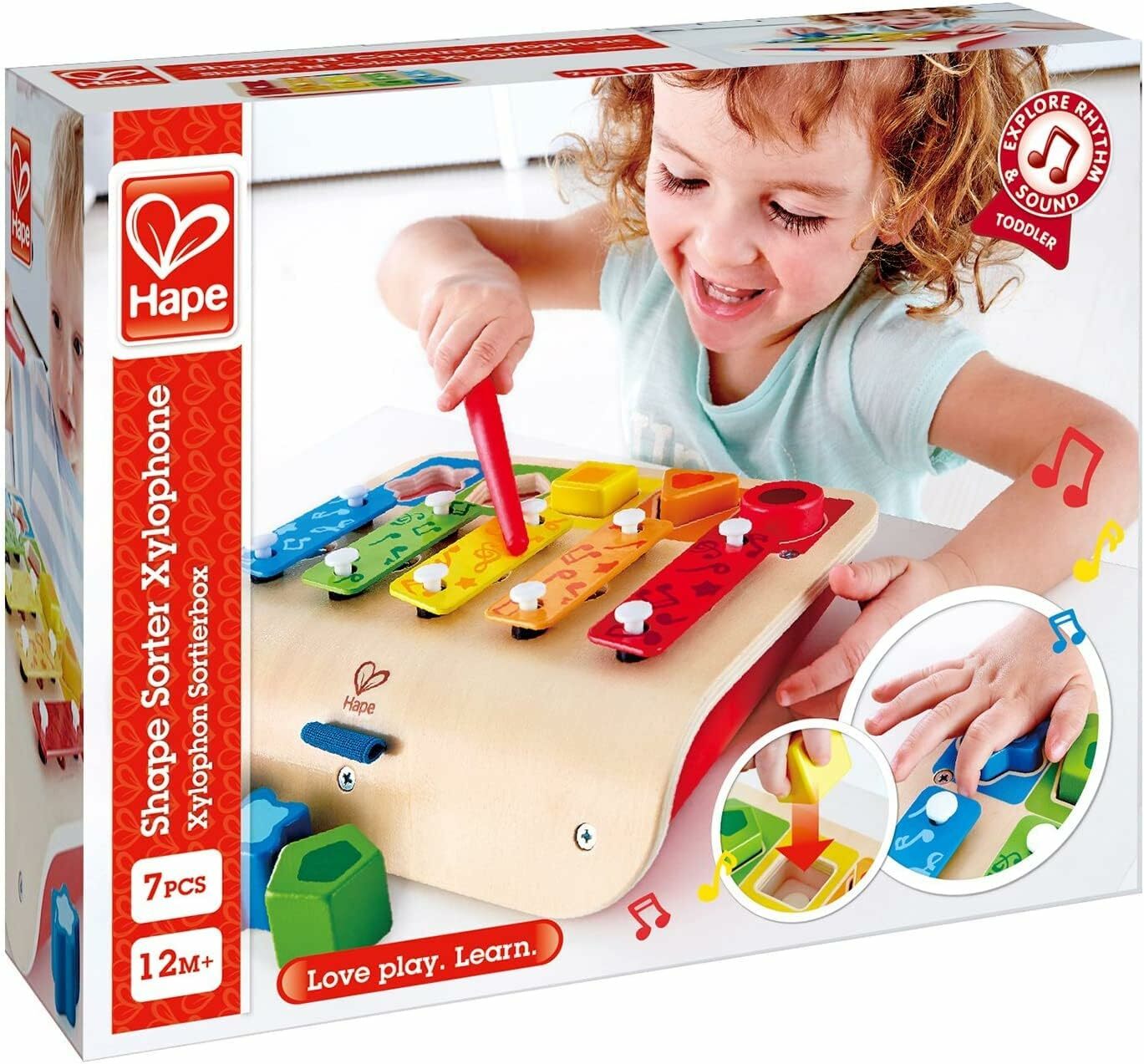 Hape Shape Sorter Xylophone, E0334