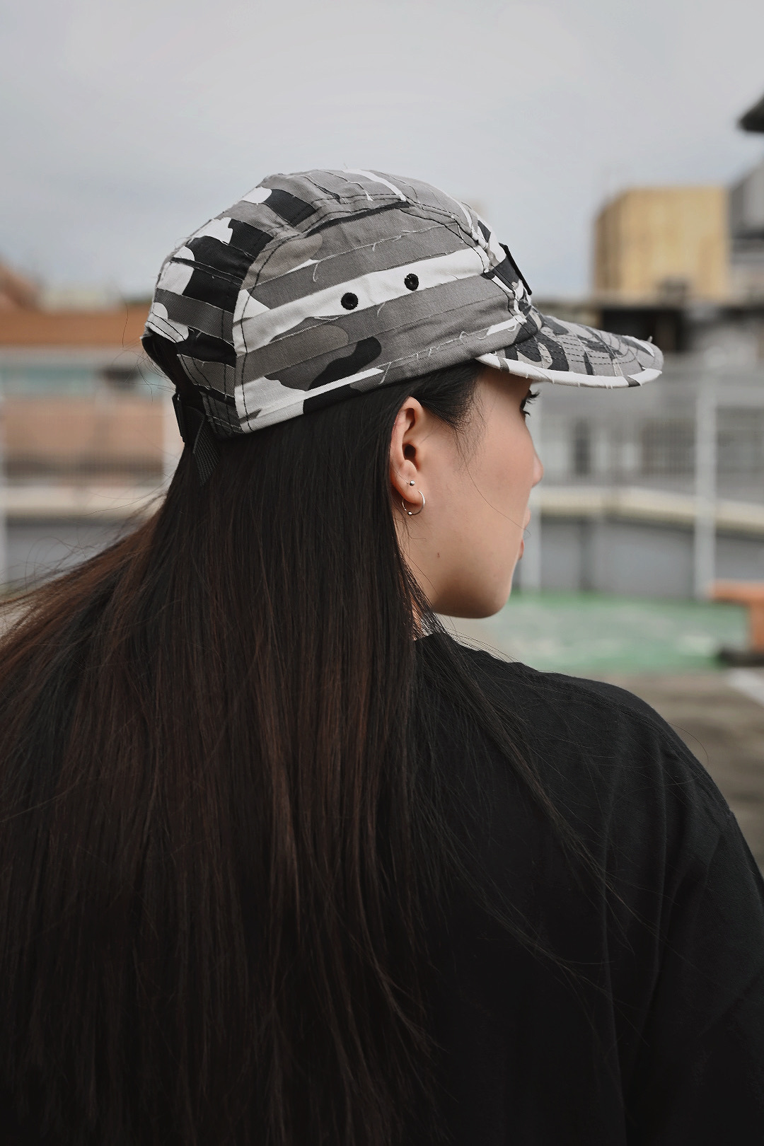 台北店限量專區㊙Supreme CUT CAMO CAMP CAP 破壞帽