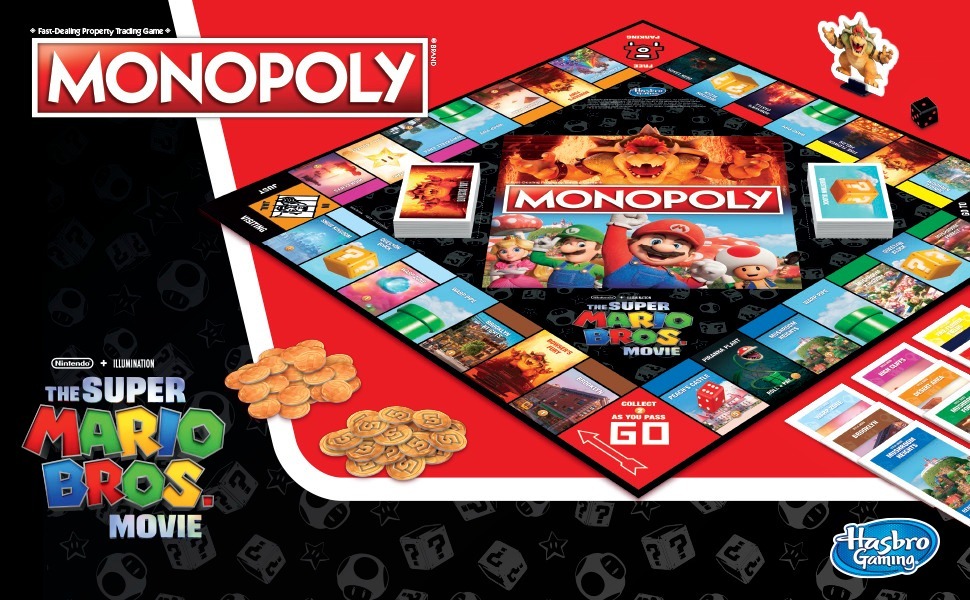 美國Super Mario電影珍藏版大富翁