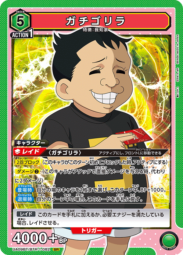 UA09BT/BTR-1-082 我知大猩猩