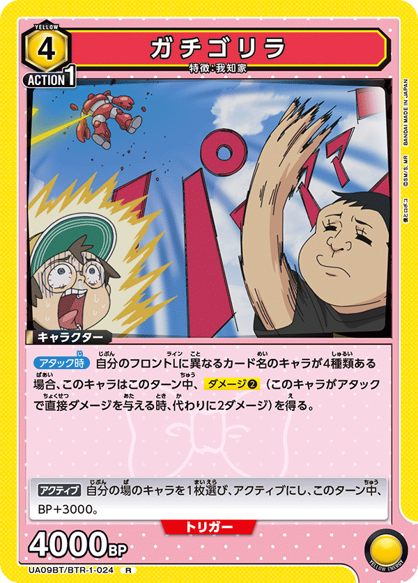 UA09BT/BTR-1-024 我知大猩猩