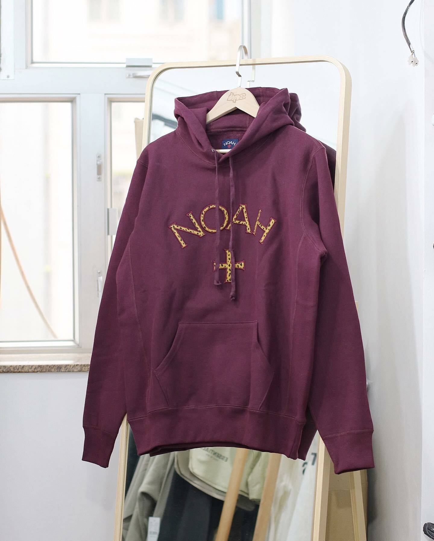 Noah  Cheetah Core Logo Hoodie
