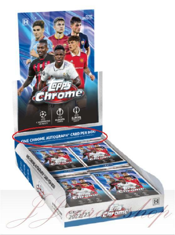 2022-23 Topps Chrome UEFA Club Competitions Soccer HOBB