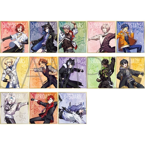 「官方代購」HOLOSTARS 4周年紀念 色紙 SET