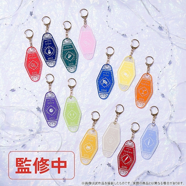 「官方代購」HOLOSTARS Motel風亞克力匙扣