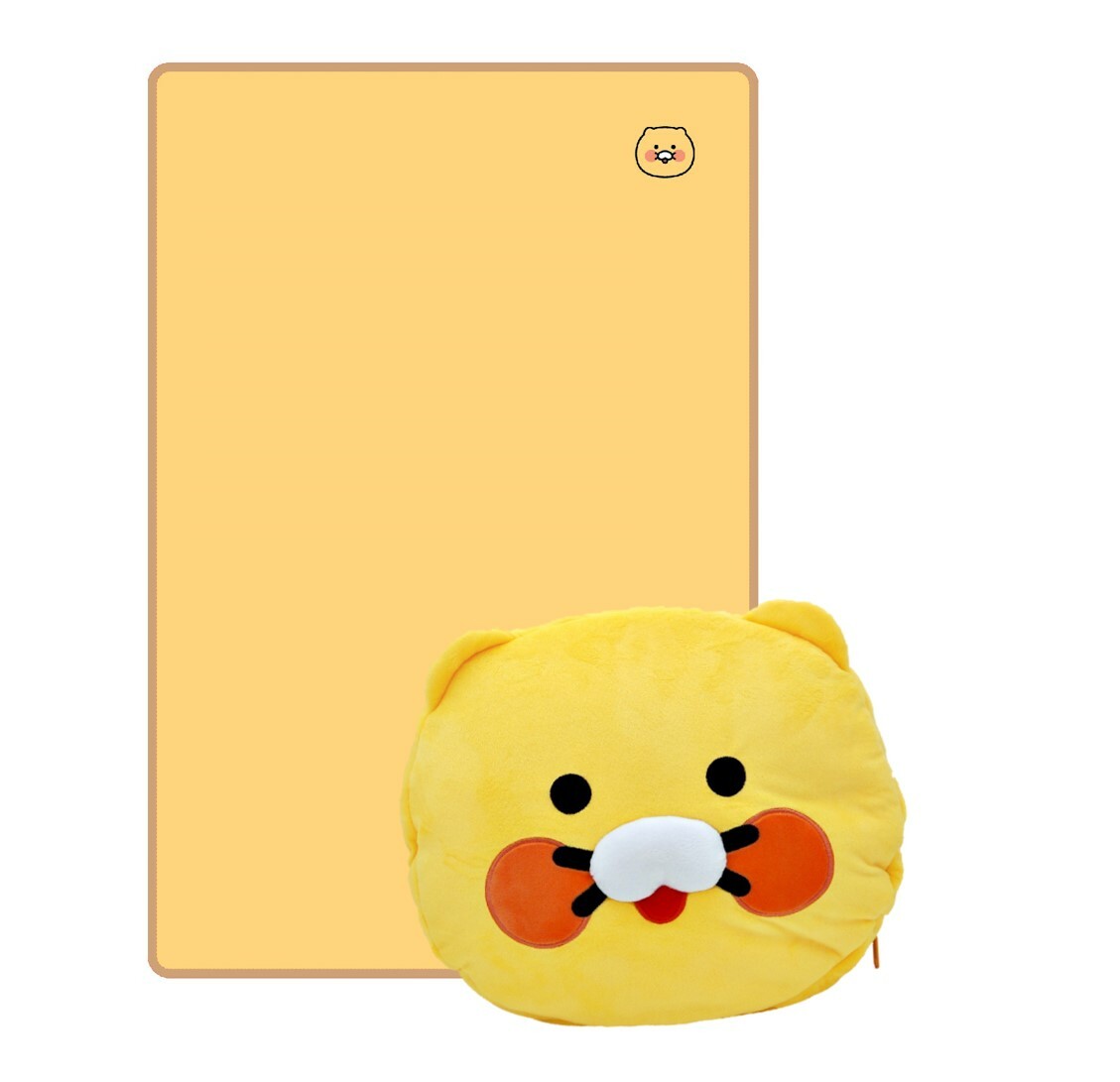 Kakao Friends - 多功能法蘭絨毛絨被 抱枕(春植)