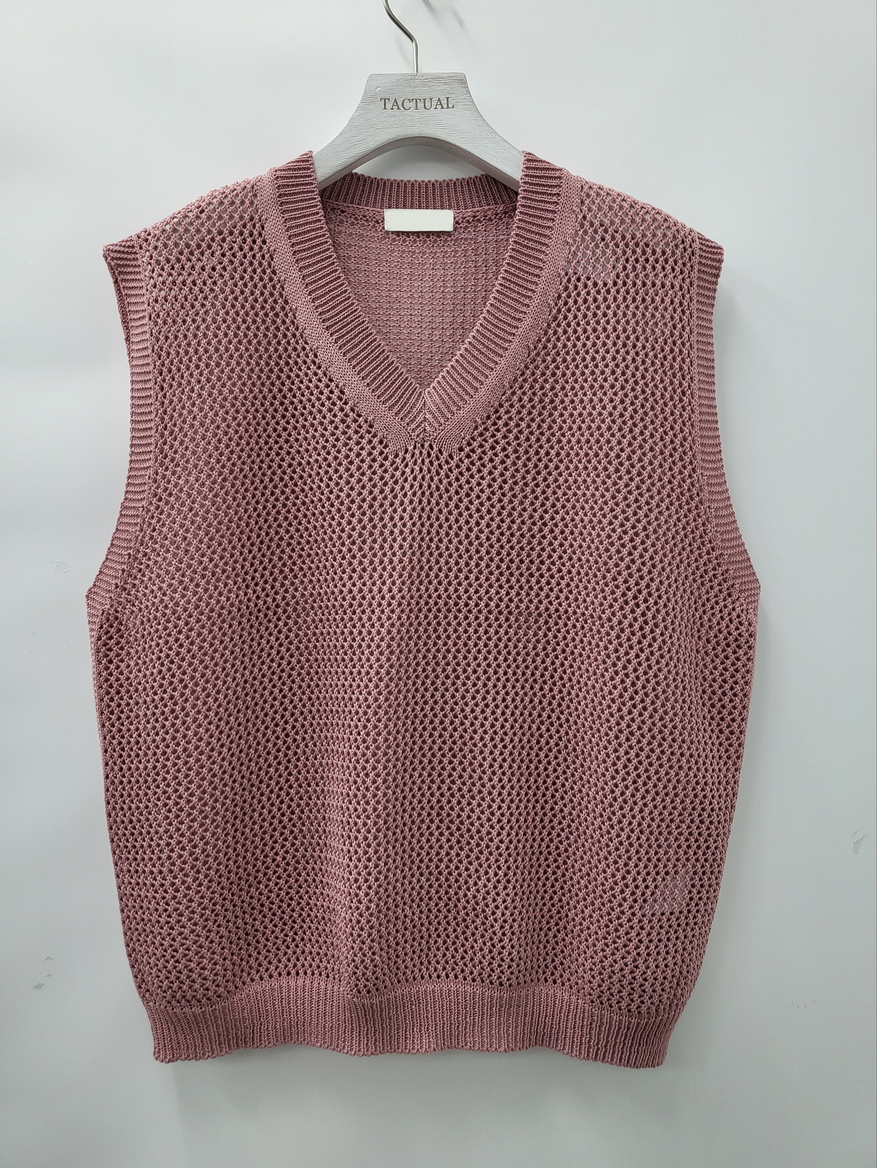 V領網紋背心 V959