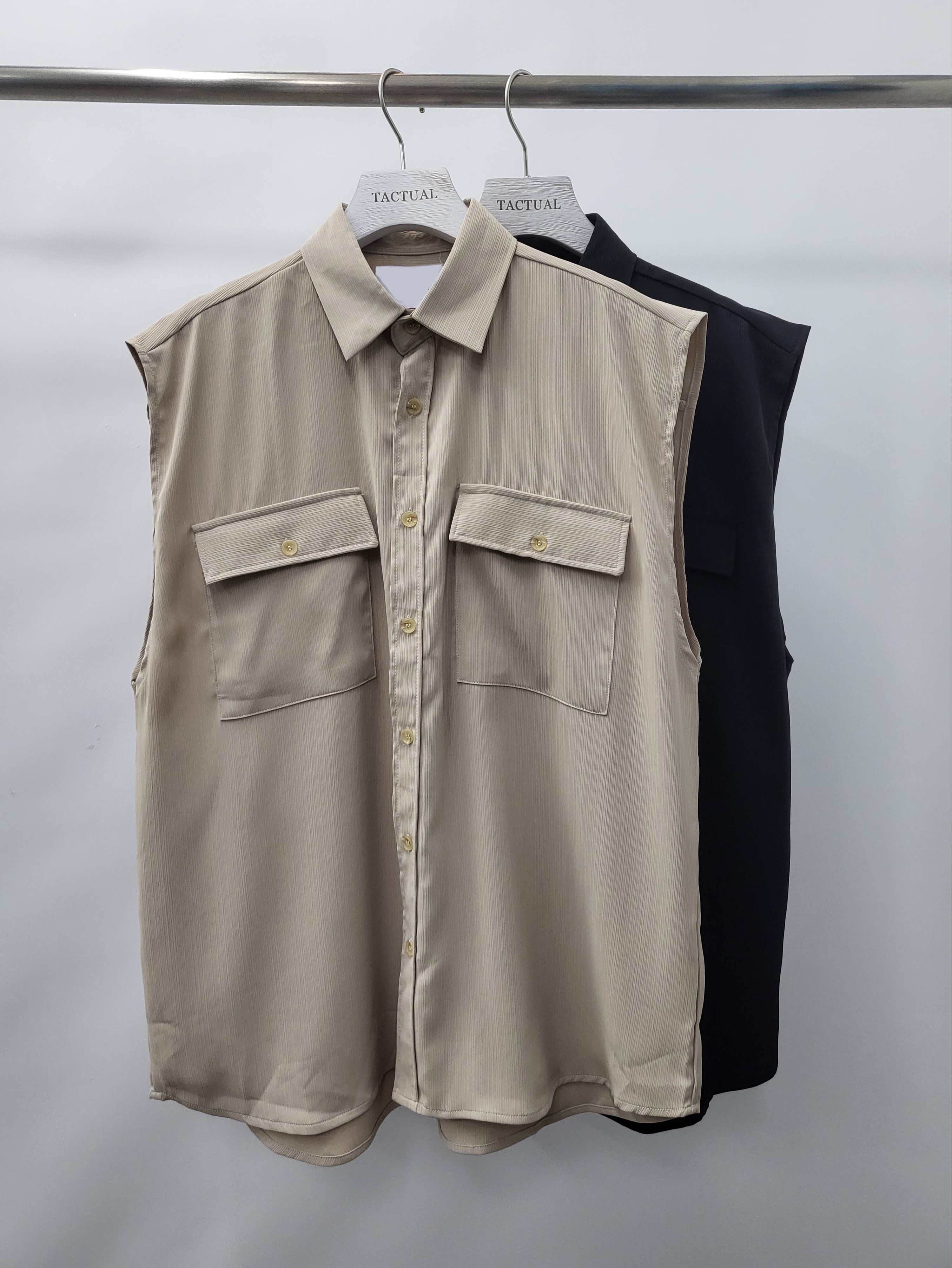 淨色背心恤衫 S2076