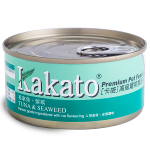 Kakato 卡格 -  吞拿魚+紫菜 Tuna & Seaweed 170g