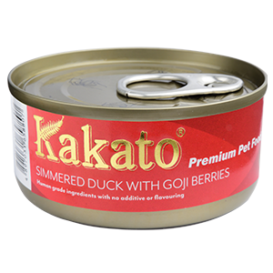 Kakato 卡格 -  金蕨鮮食罐 - 杞子燉鴨 Simmered Duck with Goji Berries 70g