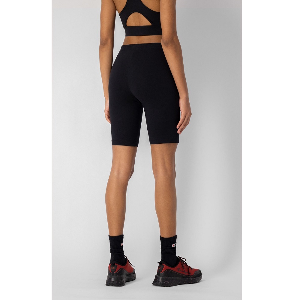 女款-ATHLETI 運動單車褲-黑色（115019-KK001）