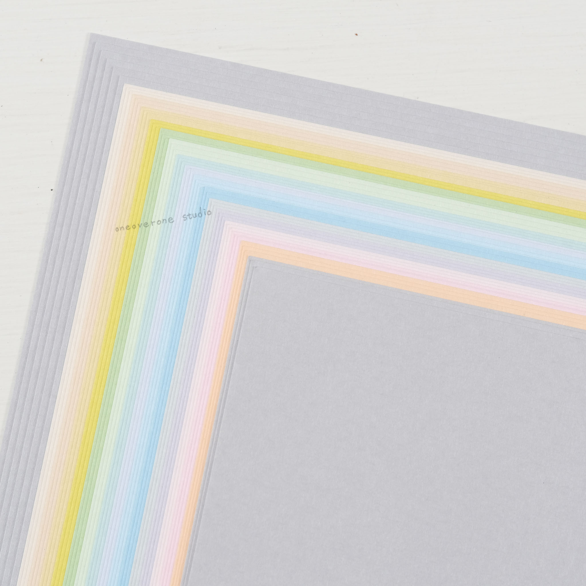 無孔 BIBLE 消光粉彩素材包｜一分之一工作室 臺灣