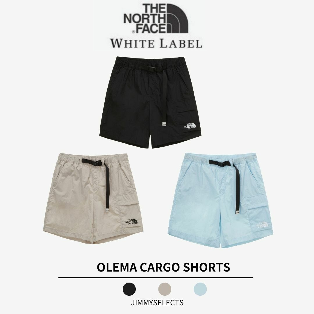 THE NORTH FACE 白標 OLEMA CARGO 口袋 運動 休閒短褲 NS6NP01