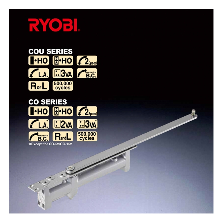 "RYOBI"銀色暗氣鼓(有停)(4#)