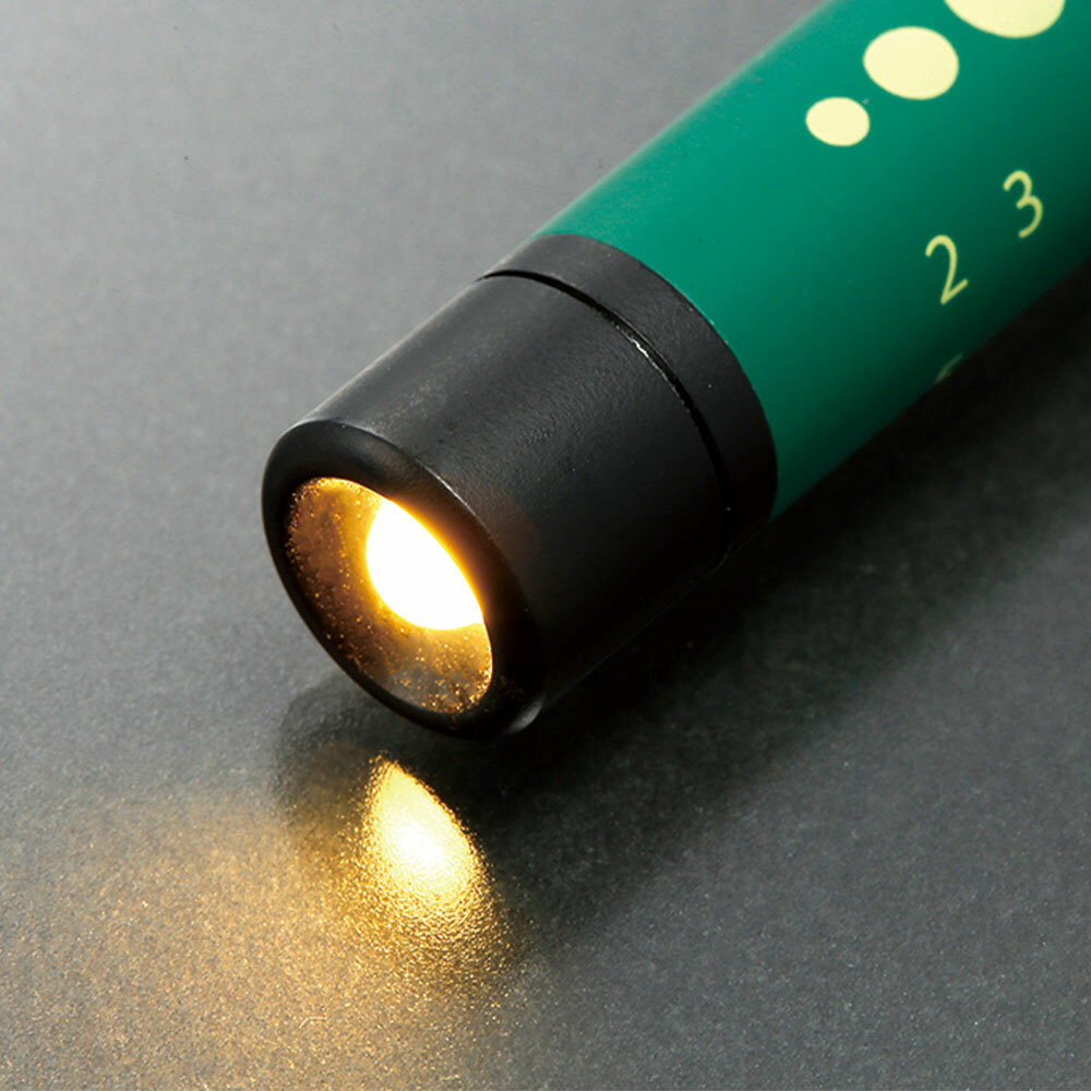 [預購] 輕量橡膠質感電筒筆（運動風格）