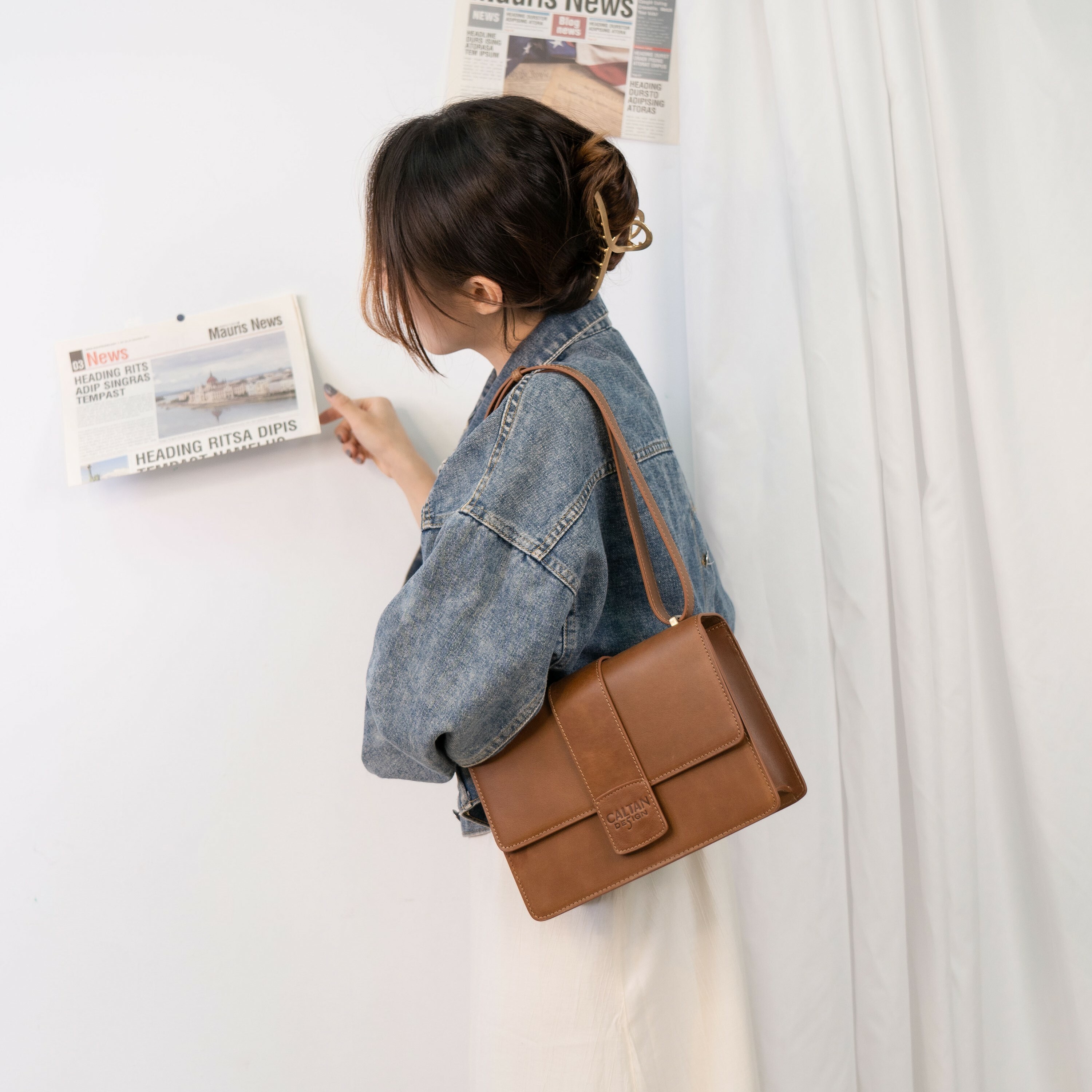 真皮方型兩用包-ht(234022ht)