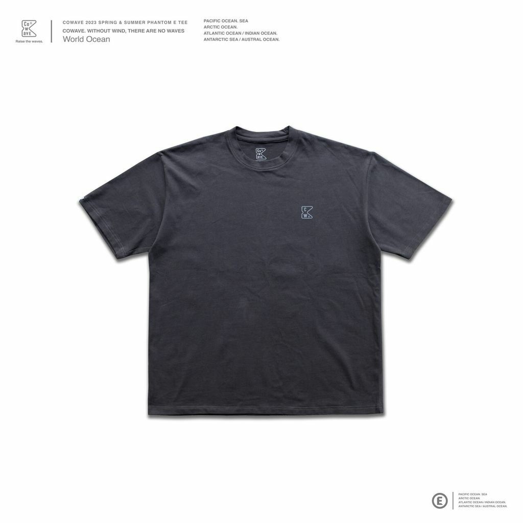 Cowave 2023 Spring & Summer Phantom E tee 深灰
