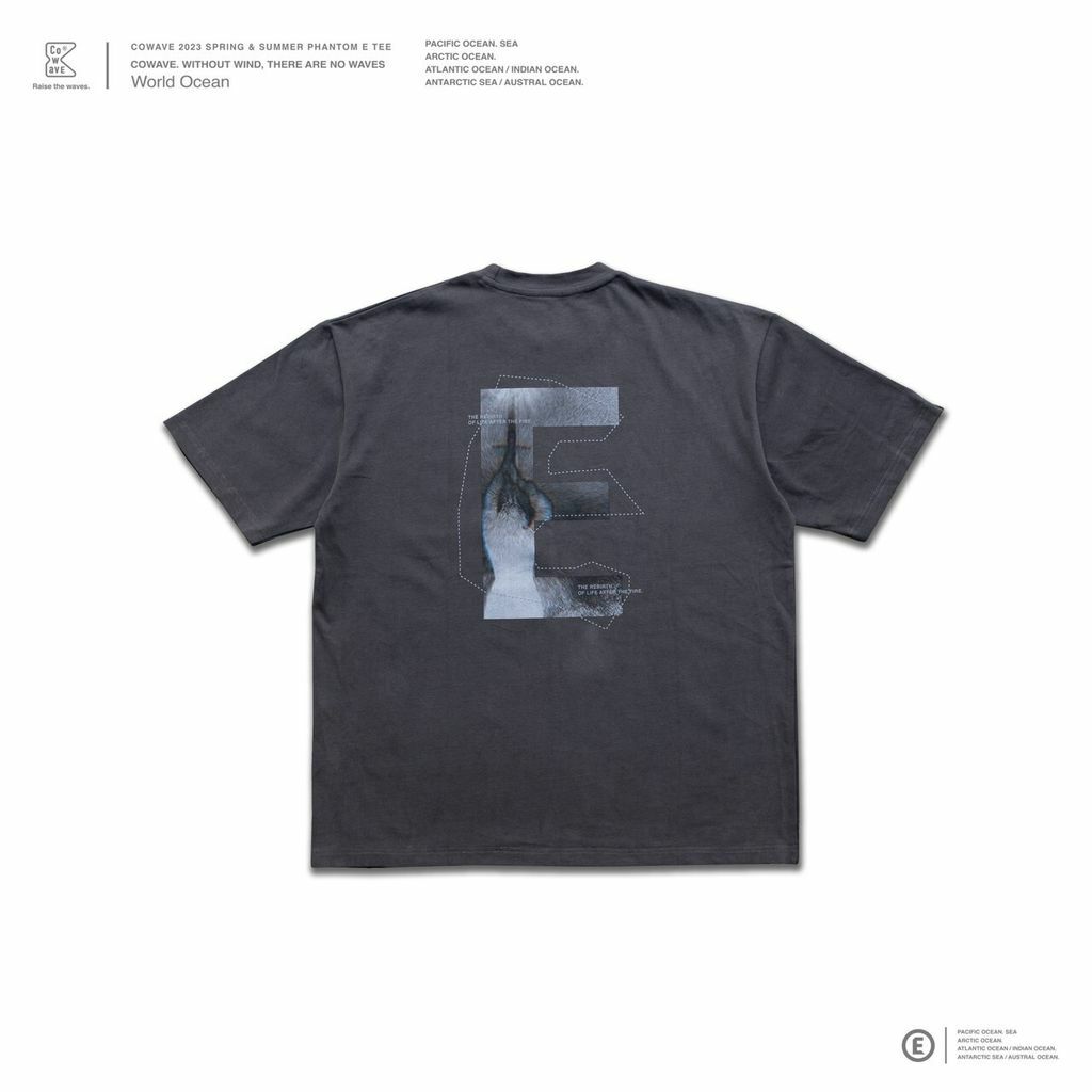 Cowave 2023 Spring & Summer Phantom E tee 深灰