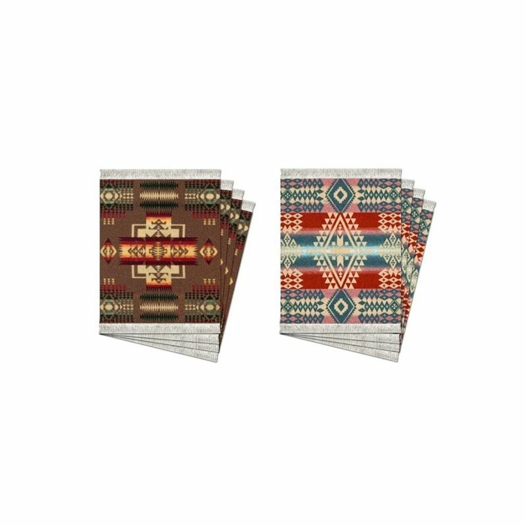 DETAIL Coaster Rug PENDLETON 聯名 民族風杯墊四入組