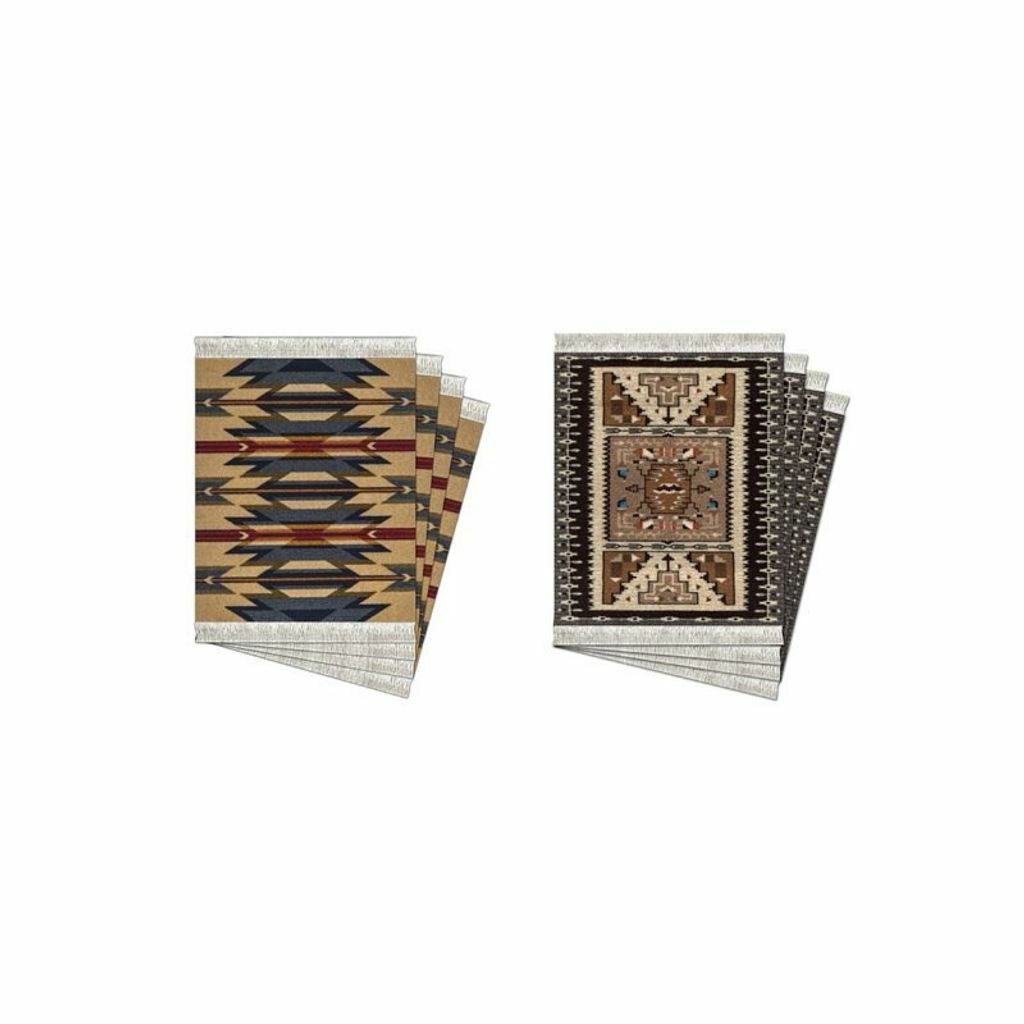 DETAIL Coaster Rug 大都會藝術博物館聯名 民族風杯墊四入組