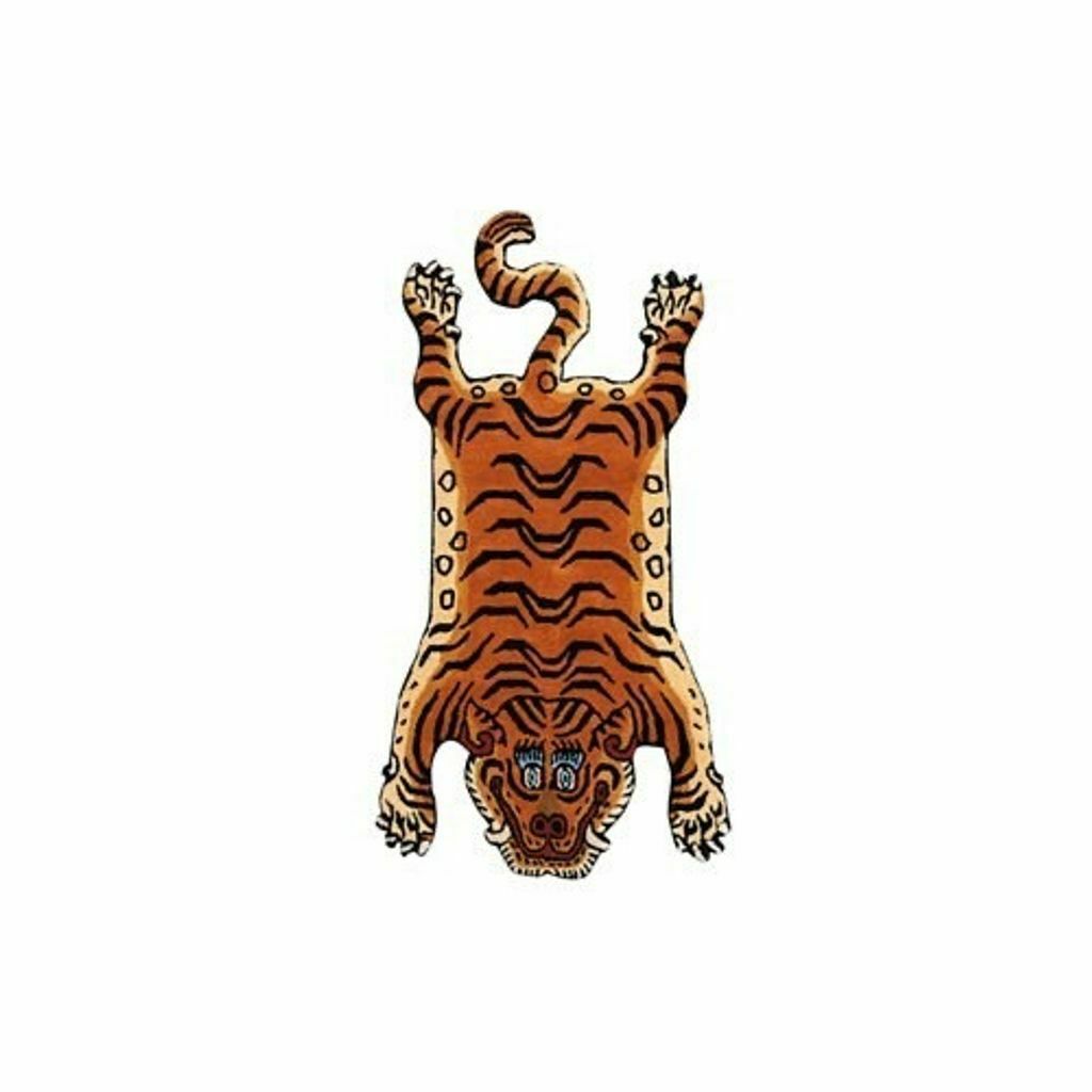 Tibetan Tiger Rug 西藏老虎地毯(藍色款)