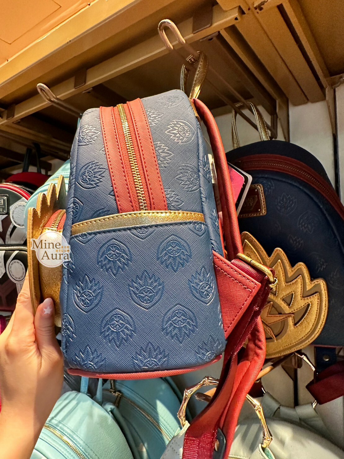 星際異攻隊 Guardians of the Galaxy 經典標誌Logo 造型 後背包 漫威 Marvel -香港迪士尼樂園