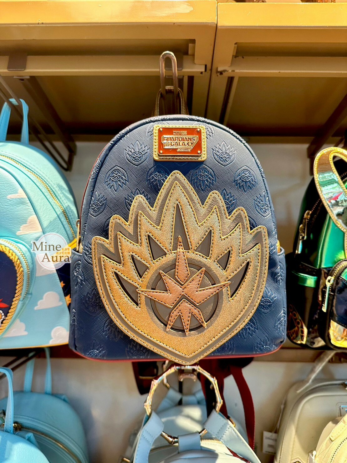 星際異攻隊 Guardians of the Galaxy 經典標誌Logo 造型 後背包 漫威 Marvel -香港迪士尼樂園