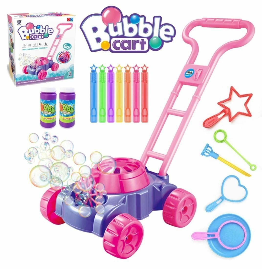 🔶Bubble cart🫧手推旋轉泡泡玩具車-2300540