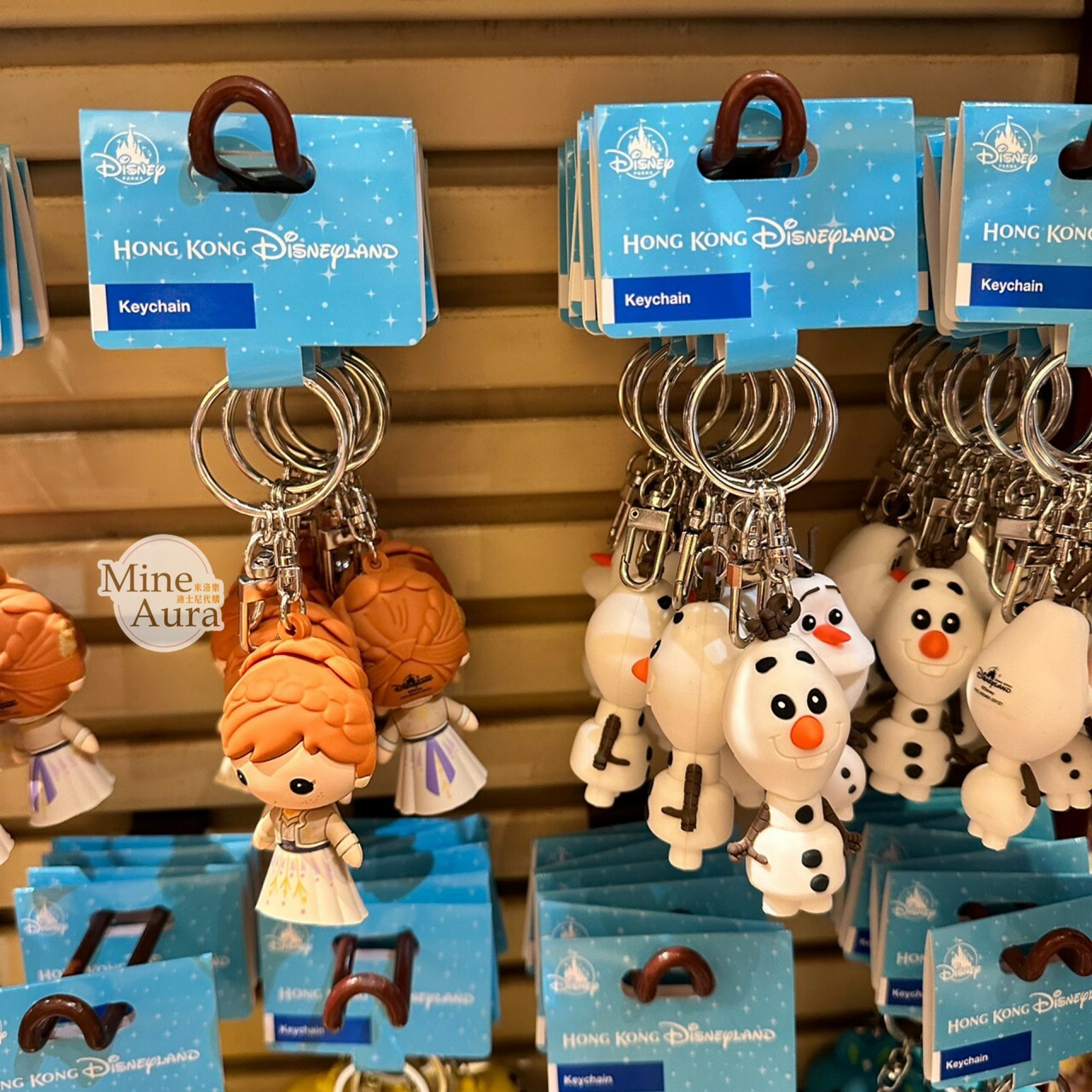 Q版 雪寶 Olaf 立體 鑰匙圈 吊飾 冰雪奇緣 Frozen -香港迪士尼樂園