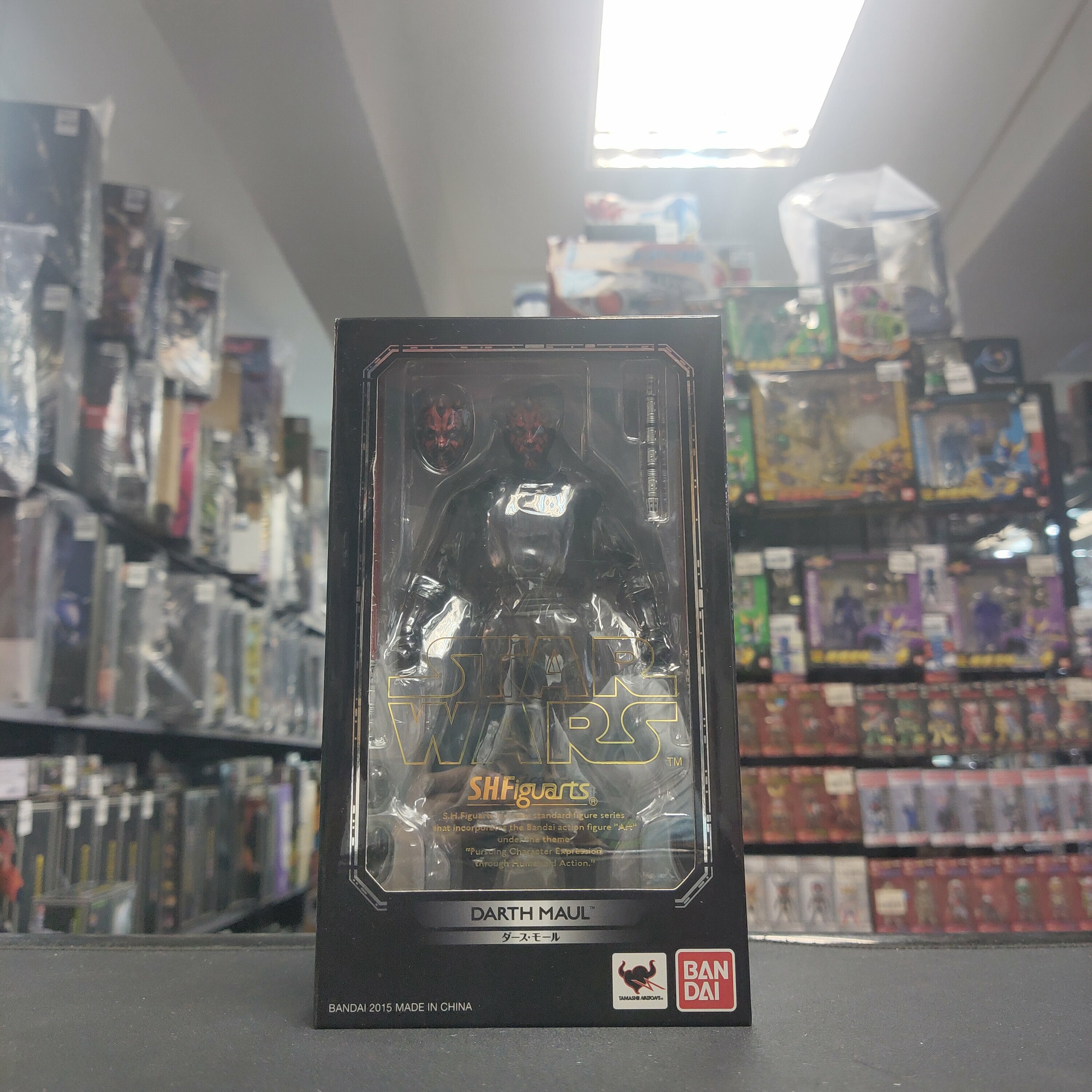 寄賣 其它 Bandai S.H.Figuarts Tamashii Web Shop Action Figrue: Darth Maul "Star Wars"