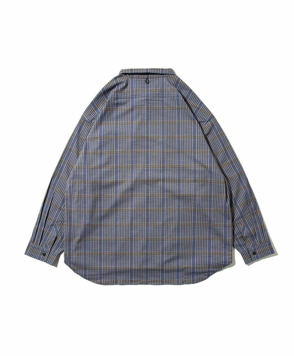 DEMARCOLAB REF.ZIP PLAID THERMO SHIRT (BLUE)