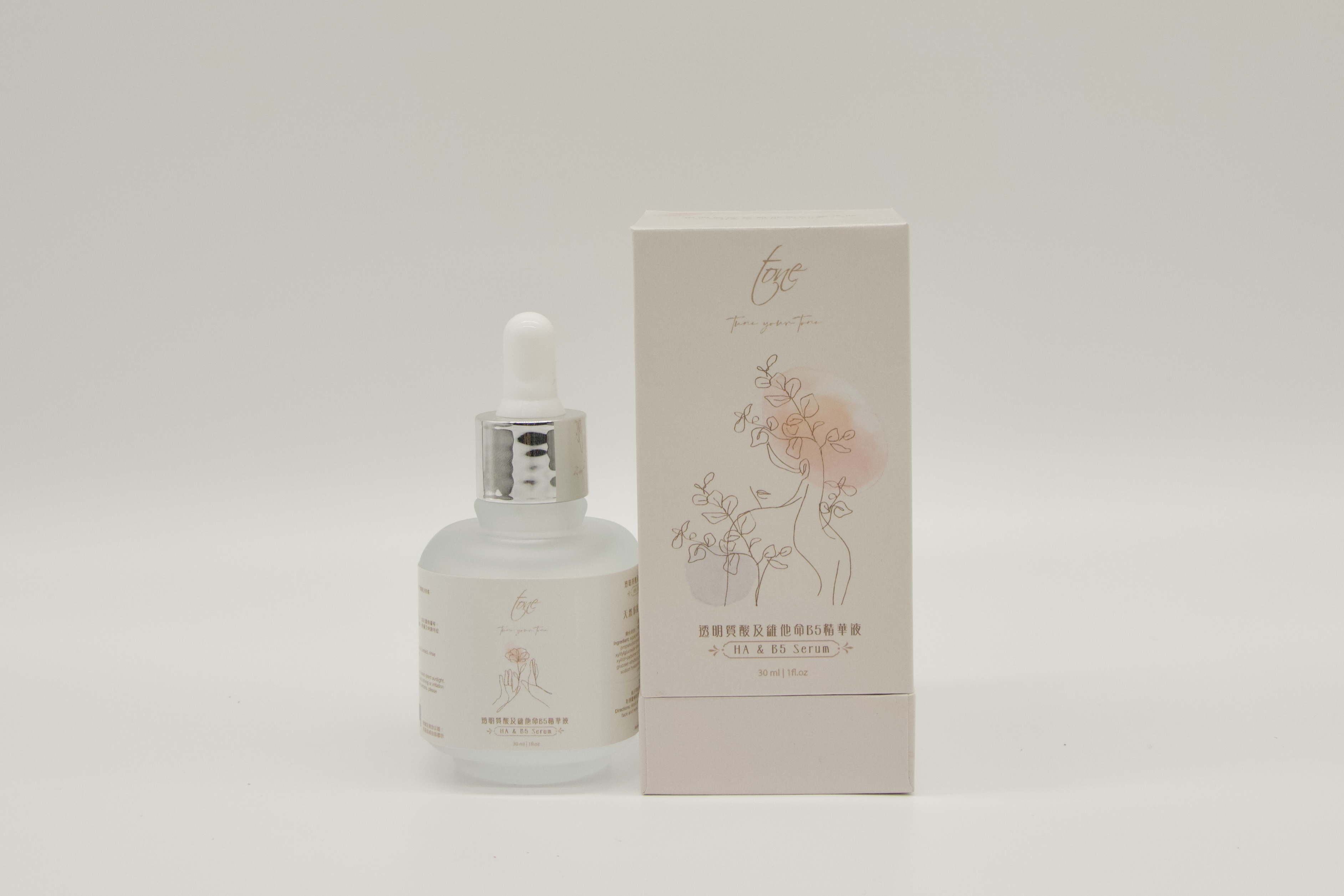 香港製造・護膚品牌TONE HK 透明質酸及維他命B5精華液 HA & B5 Serum 30ml