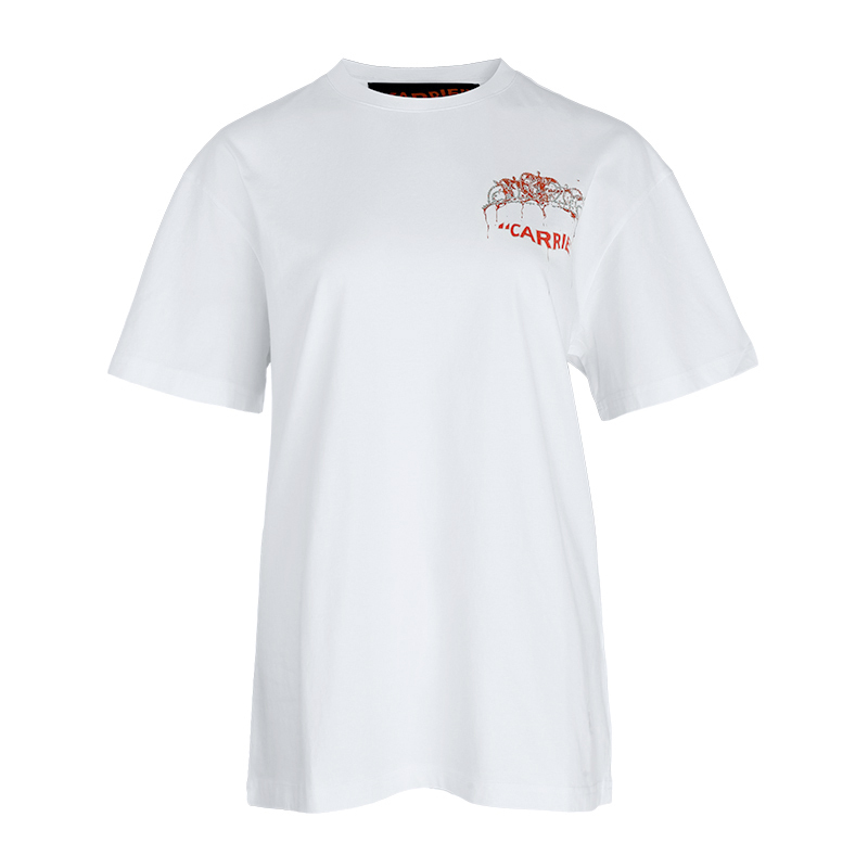 JW ANDERSON Logo 圖案印花白色T恤 -T