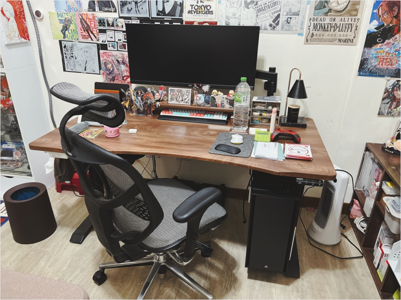 開箱 Funte電動升降桌評價，為什麼買Funte升降桌？整線記錄。