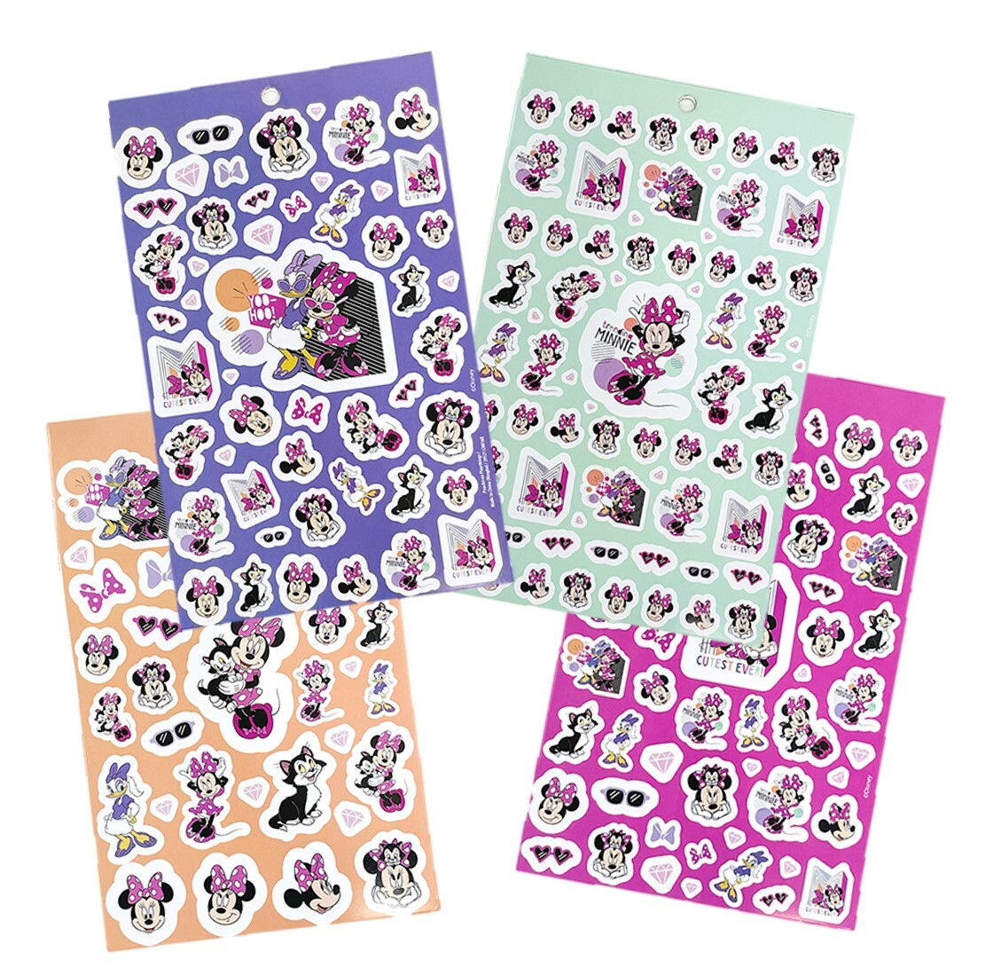 迪士尼米奇 - 米奇貼紙套裝-米妮(日本直送)