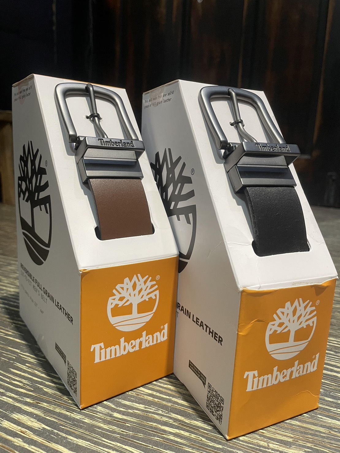 Timberland 皮革 兩用 可翻轉 皮帶 ( 黑/咖啡 )現貨到 1295724