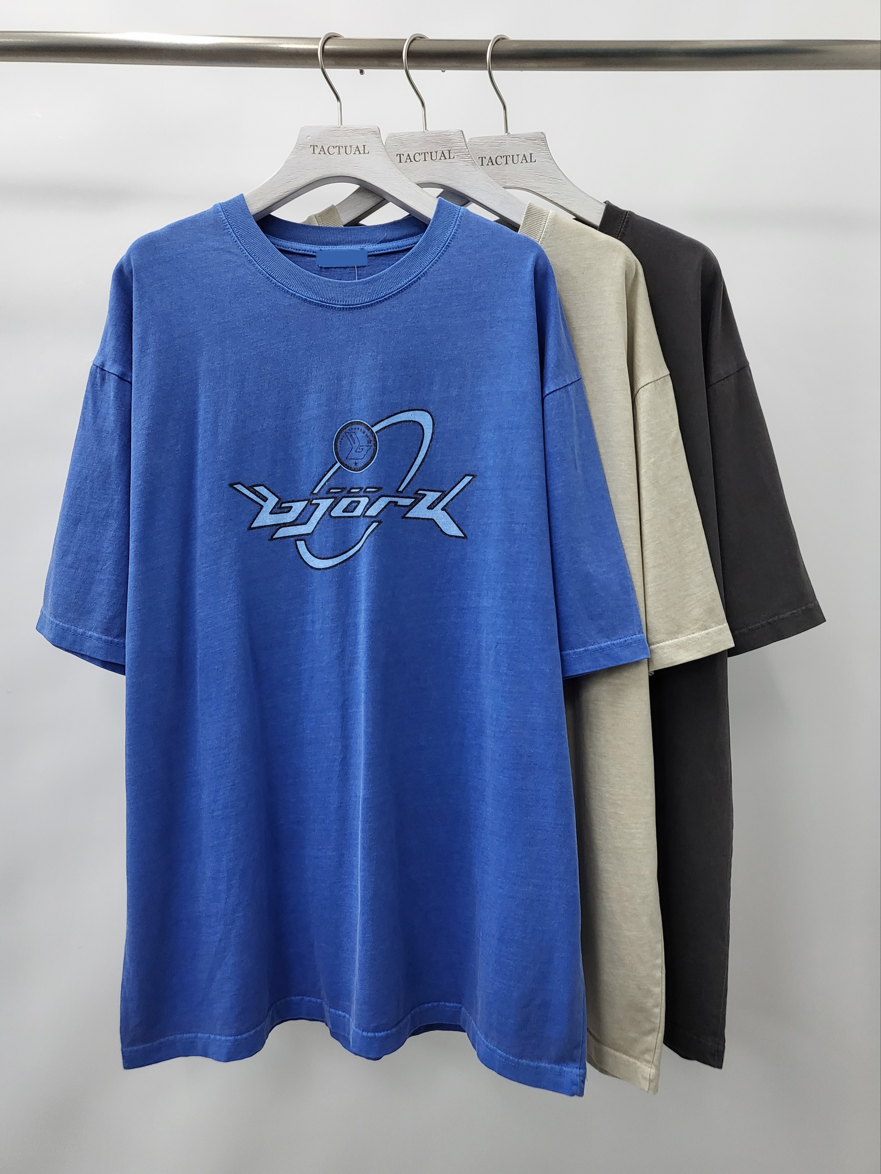 洗水英文字短袖Tee T5045