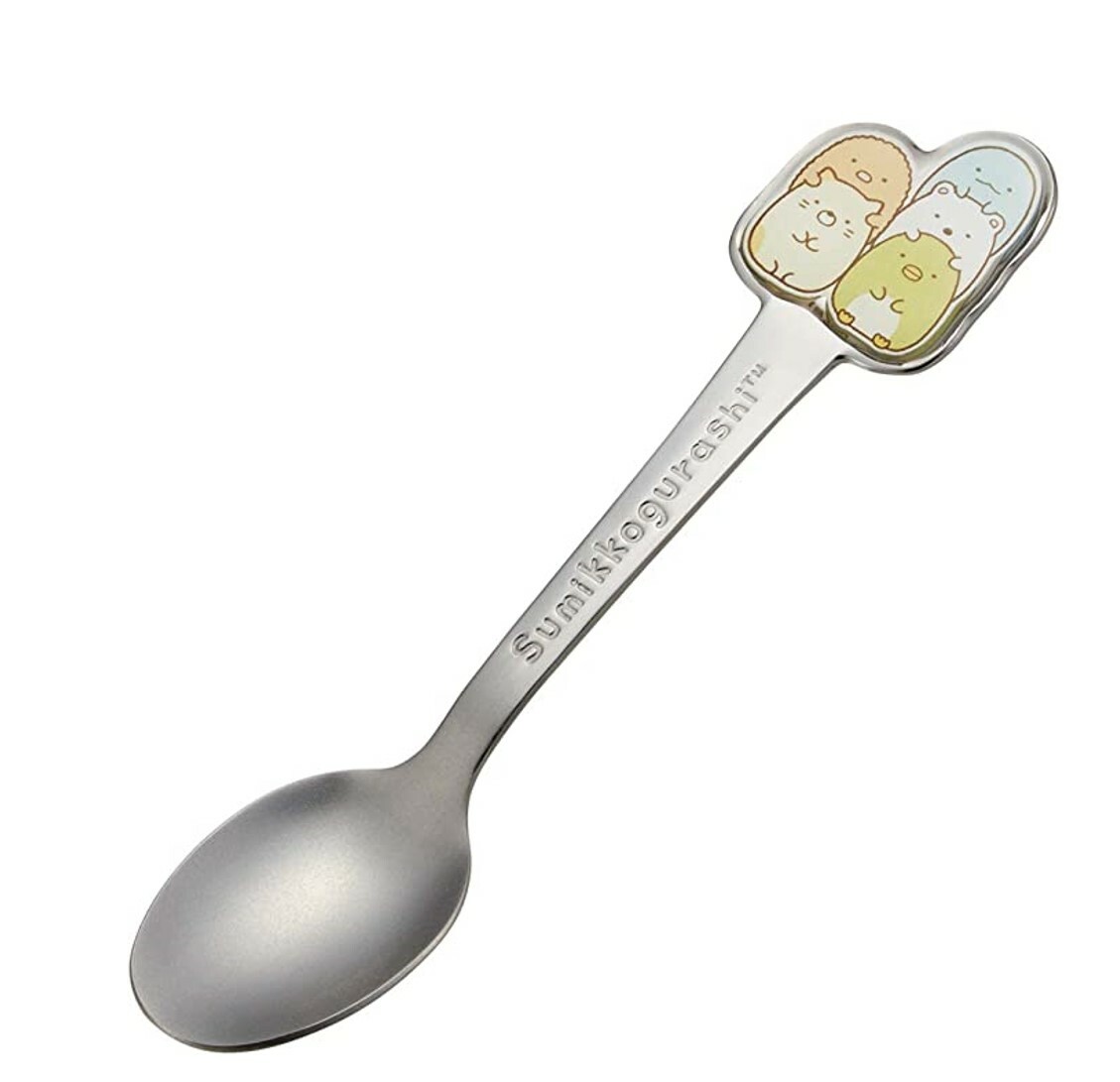 角落生物 兒童不銹鋼湯匙 勺子(日本直送)