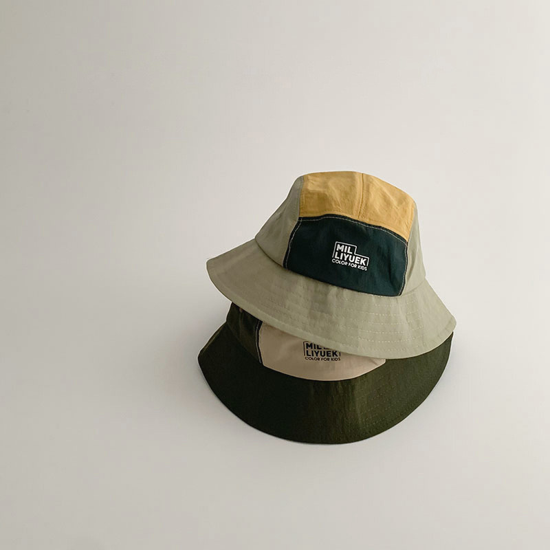 刺繡英文小標漁夫帽