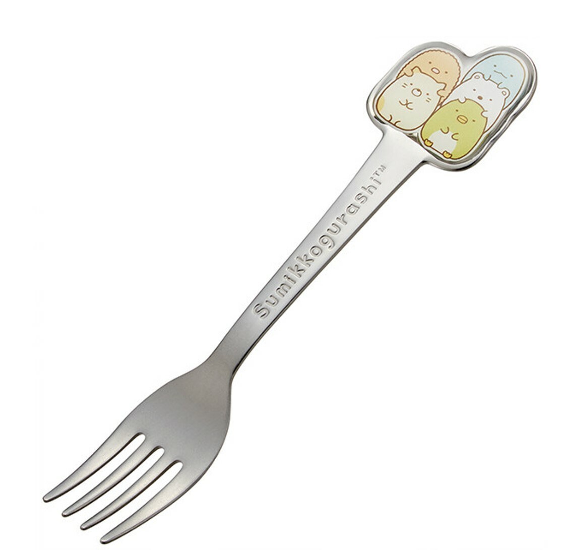 角落生物- 兒童不銹鋼叉子(日本直送)