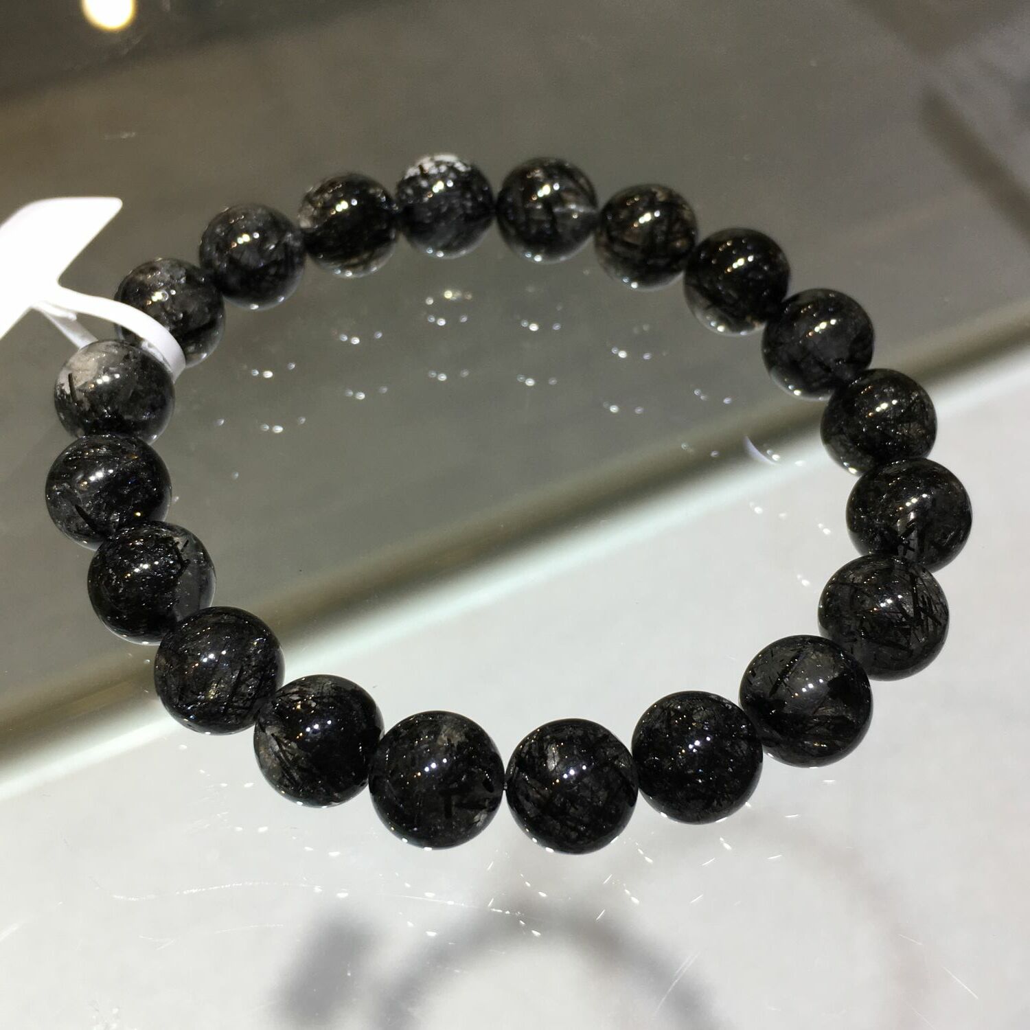 黑髮晶手串 28224 9.5mm