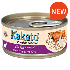 Kakato 卡格 -  雞肉+牛肉主食罐 Chicken & Beef Complete Food 70g (滿24罐@$15.5, 滿48罐@$15, 可混味)