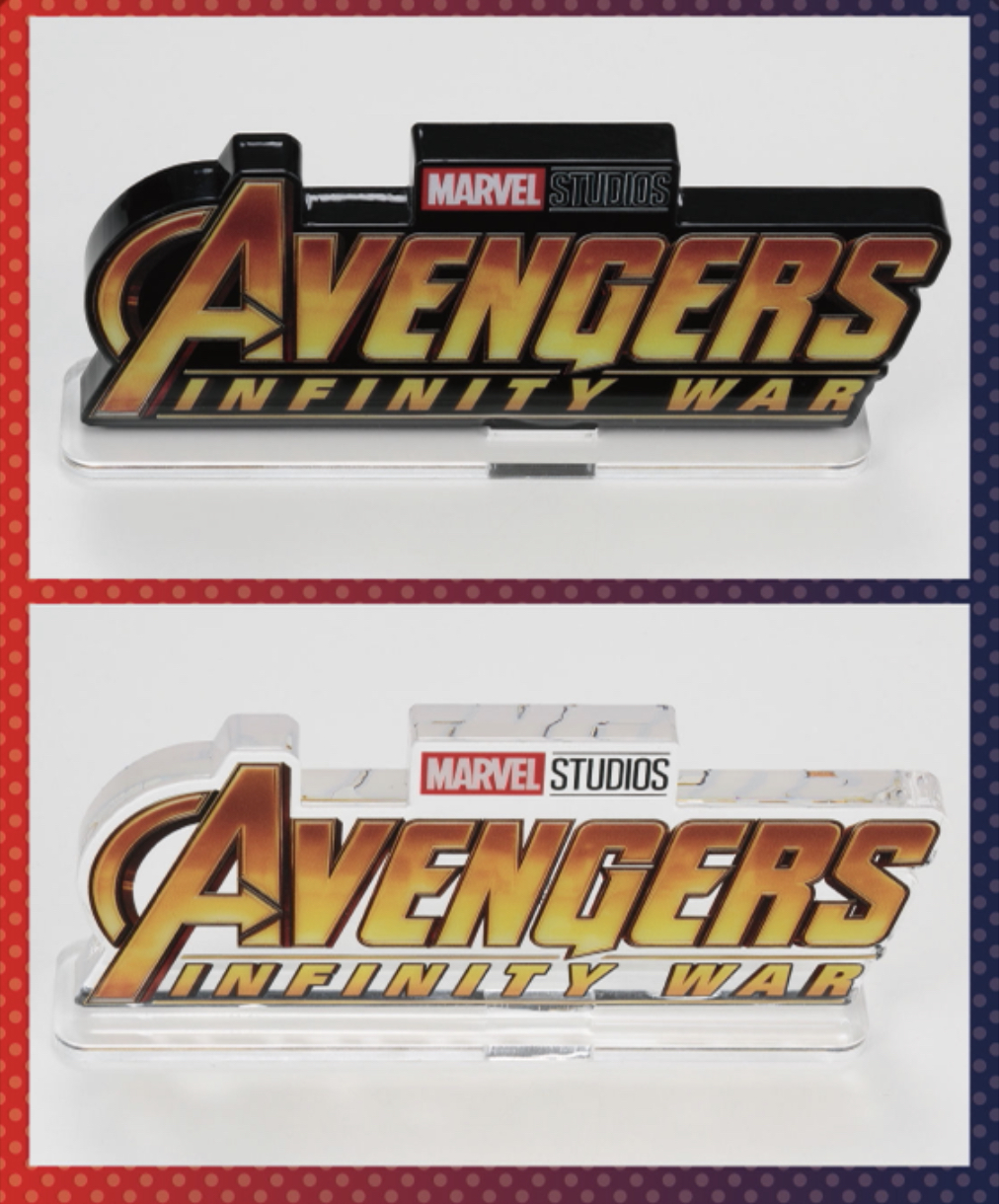 Pbandai 預訂2023/8月 MARVEL AVENGERS INFINITY WAR 立牌（全2種）