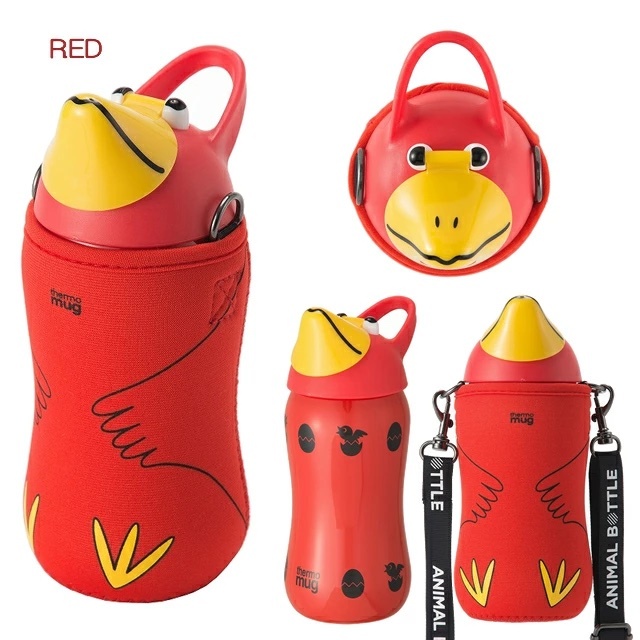 ThermoMug | 動物造型兒童水樽 AM18-36 - 紅色