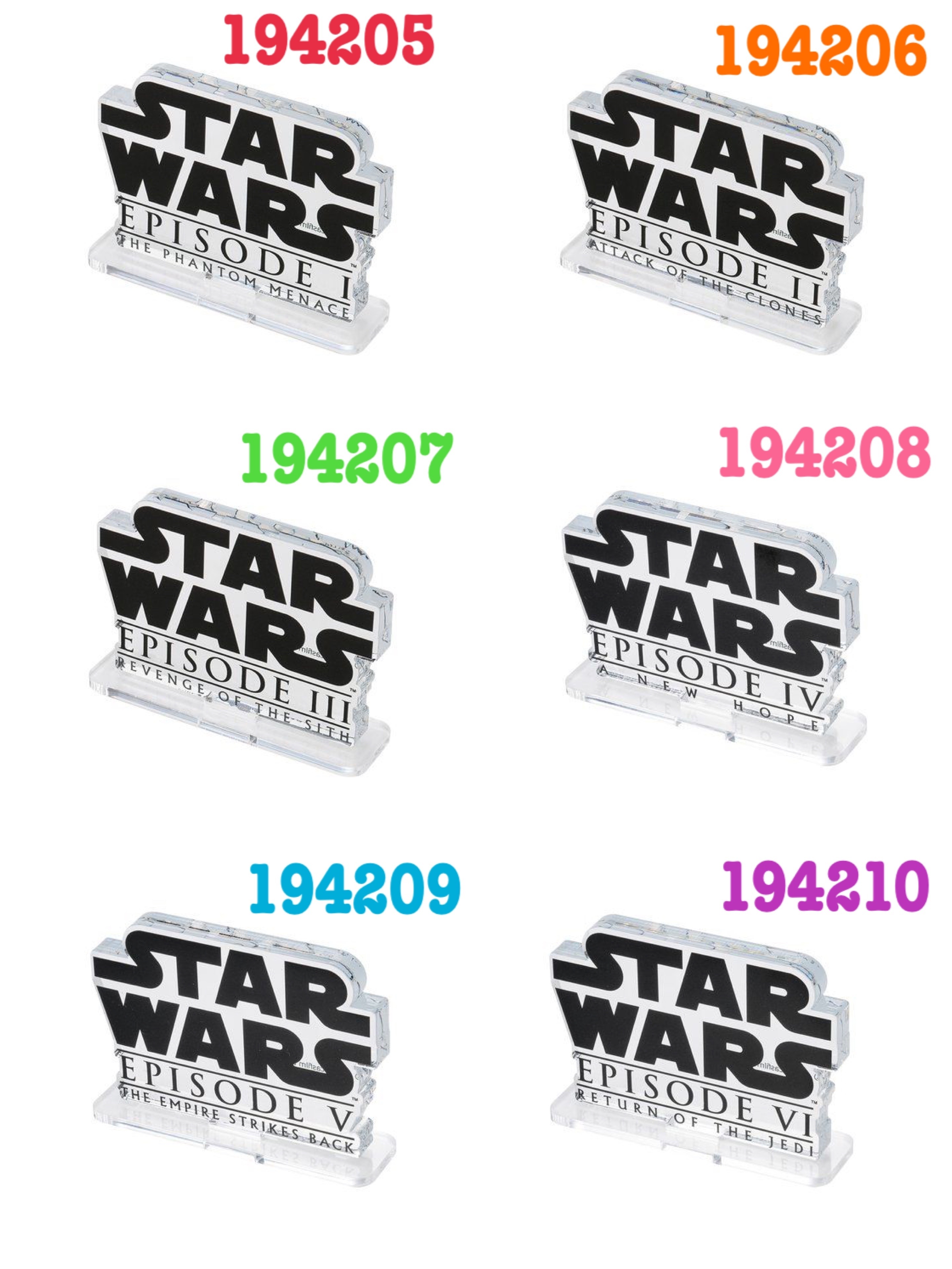 Pbandai 預訂2023/8月 Starwars 立牌（全6種）