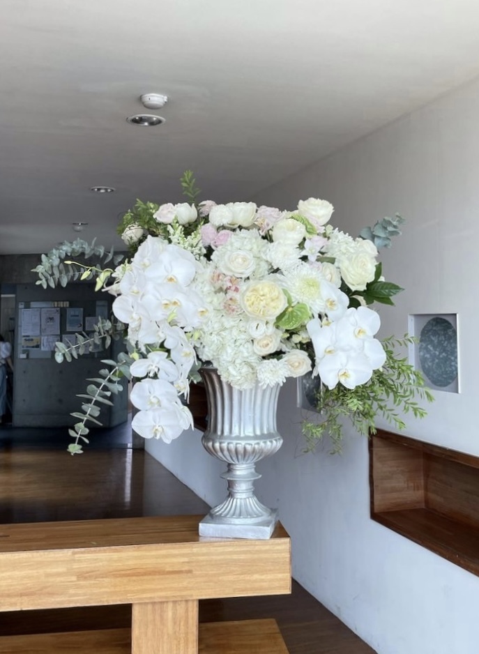 歐式教堂追思花